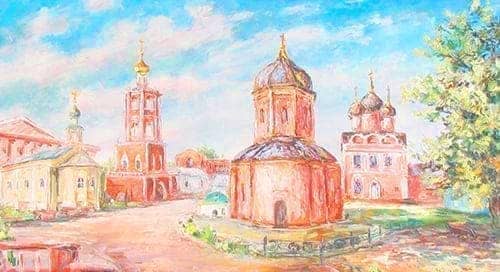 Высоко-Петровский монастырь, Петровский собор, Церковь Покрова Пресвятой Богородицы